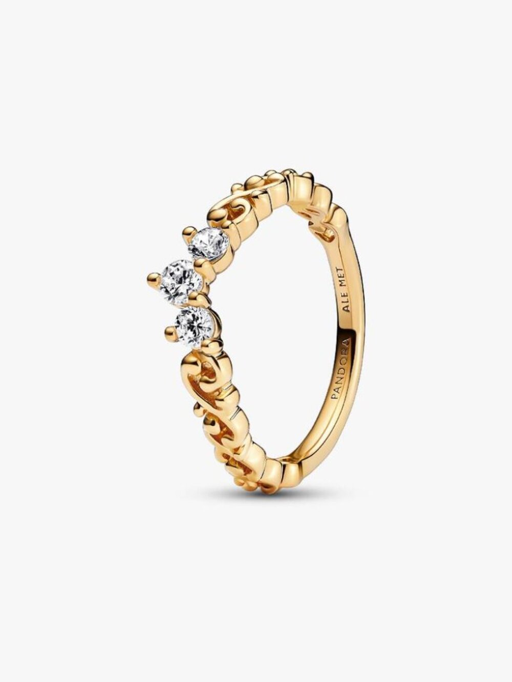 Pandora Regal Swirl Tiara Ring